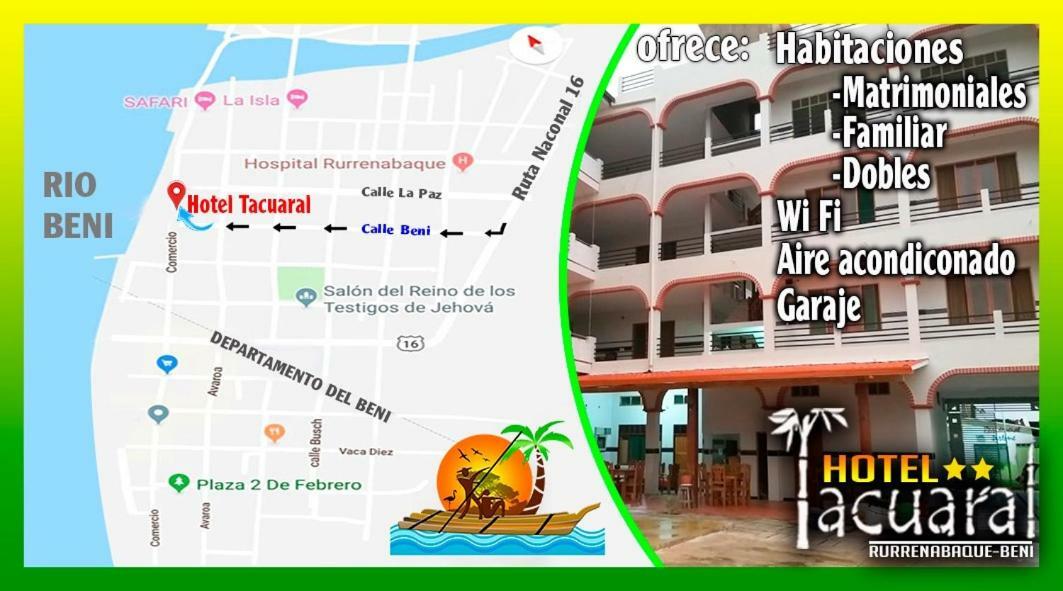 Hotel Tacuaral Rurrenabaque Luaran gambar